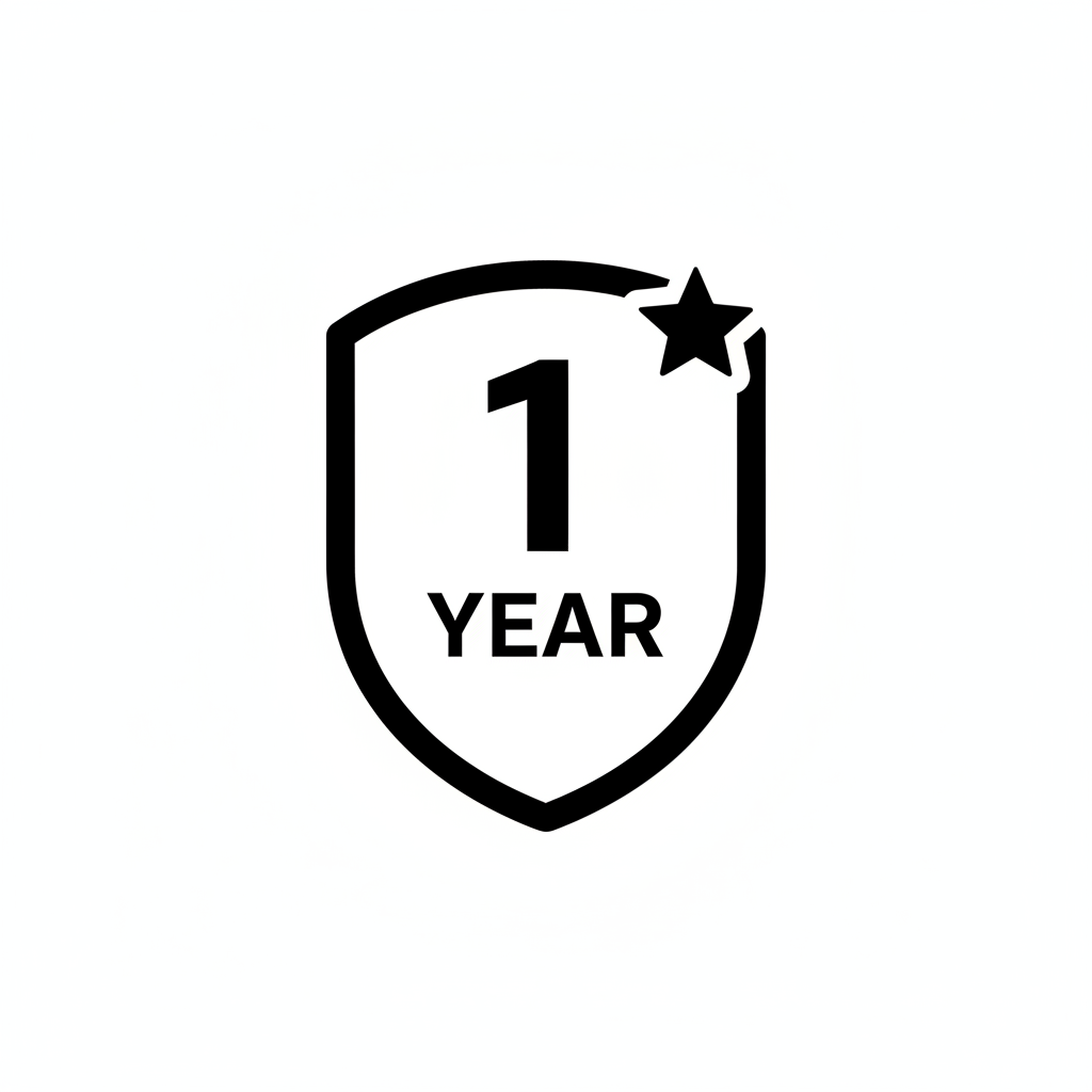 1-Year Warranty