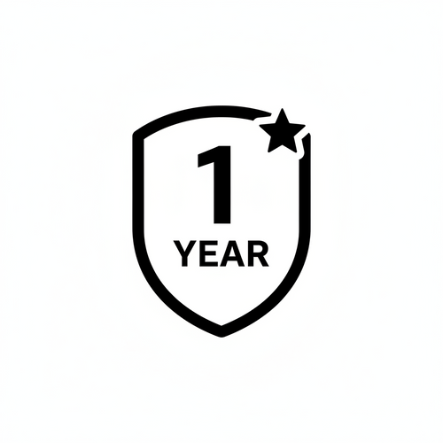 1-Year Warranty